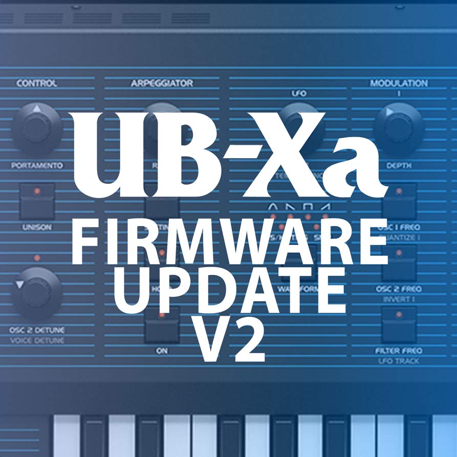 UB-Xa Firmware Update V2